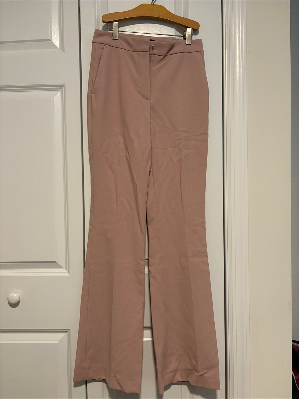 Zara Dusty Rose Flare Pants